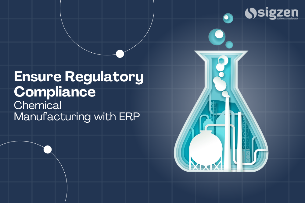 Ensure Regulatory Compliance in Chemical Manufacturing with ERP.