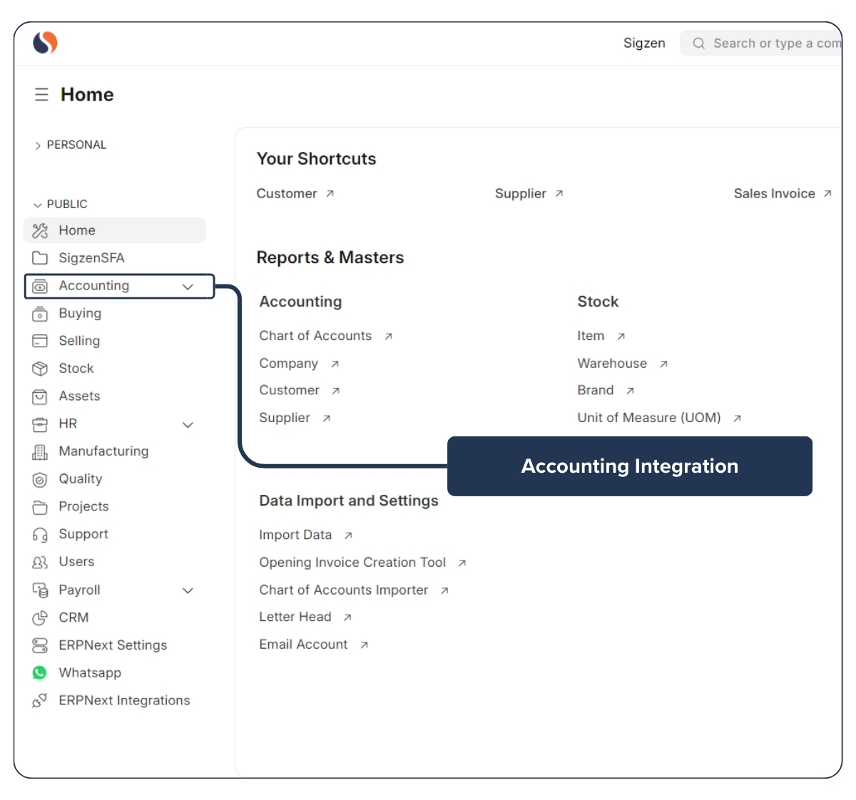ERPNext accounting integration for real-time manufacturing cost tracking and financial reporting