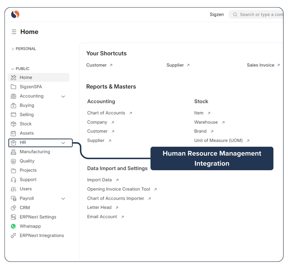 ERPNext HR integration for timesheet and attendance management in manufacturing