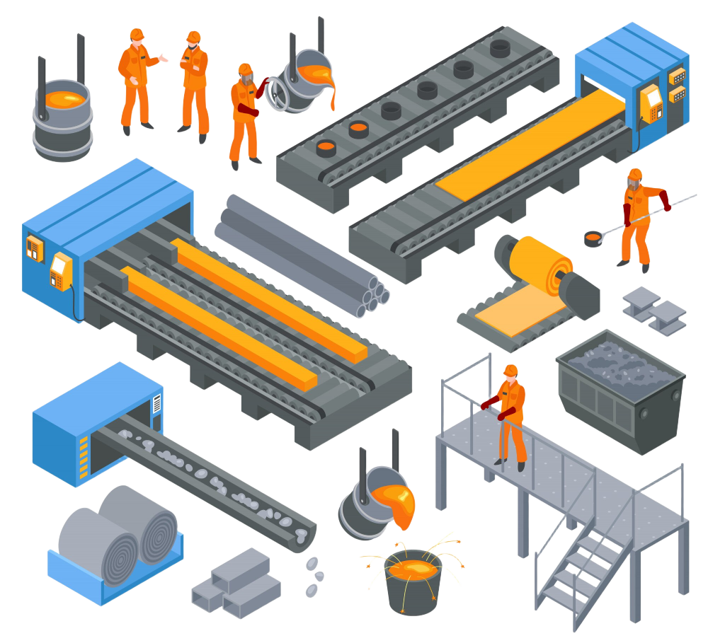 ERPNext solution for metal industry streamlining manufacturing, quality control, and subcontracting